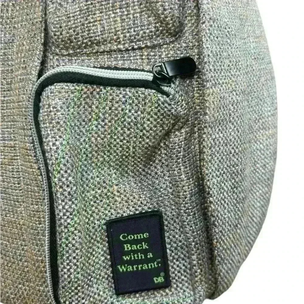 Comeback With A Warrant Crossbody/Sling Bag In Soft Fabric Material.